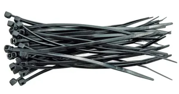 Vorel sťahovacia páska 150 x 2,5 mm čierna / Sťahovacie pásky na káble / 100 ks