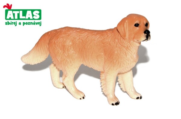 B - Figúrka Zlatý retriever 10 cm, Atlas, W101853