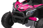 Mamido Mamido Elektrické autíčko Buggy Madman ružové | UTV-MX 4x4 | EVA kolesá | 12V 10Ah | EKO koža