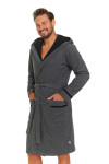 Pánsky župan 7141 Twill - Doctor Nap šedá XL