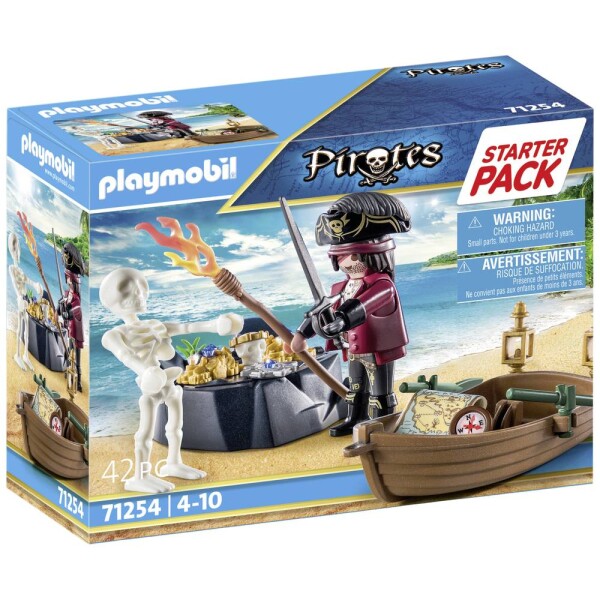 Playmobil 71254 Pirát s člunem