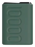 RealPower PB-10000C PD+ tmavo zelená / Powerbanka 10 000 mAh / 3x USB-C / Power Delivery (458439)