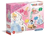 Clementoni Moje prvé puzzle Disney princeznej 4v1