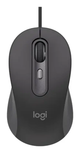 Logitech M520 čierna / optická myš / USB-C / 4000dpi / 4 tlačidlá / 1.8m (910-007511)