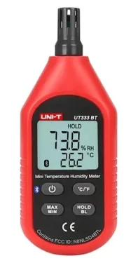 UNI-T UT333BT / Teplomer a vlhkomer / -10 až 60 °C / Bluetooth (UT333BT)
