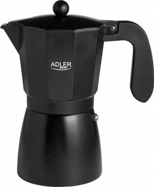 Adler AD 4420 Moka kanvička na 9 šálok 520 ml čierna (AD 4420)