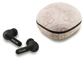 Guess PU 4G Metal Logo ENC TWS ružová / Slúchadlá / Bezdrôtová / Do uší / ENC (57983126947)