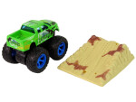 Mamido Elektrické autíčko Monster Truck Big Foot s gumovými pneumatikami a šmýkačkou
