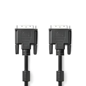 Nedis DVI-D 24+1 - DVI-D 24+1 2 m čierna / DVI kábel / 2560x1600 / poniklované konektory / priamy (CCGP32001BK20)