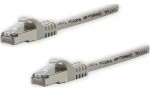 Logo LAN kábel FTP Cat 5e / Sieťový kábel / RJ45 - RJ45 / 10 m / sivý