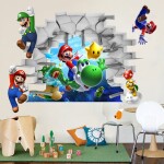 Veselá Stena Samolepka Hra Super Mario