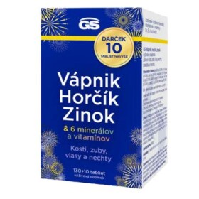 GS Vápnik horčík zinok darček 140 tabliet