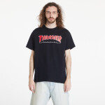 Tričko Thrasher Outlined T-Shirt Black S