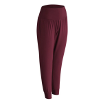 Dámske nohavice na jogu NUR DIE YOGA PANTS - NUR DIE - bordová S