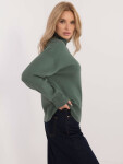 Jumper D93111AD90910A2 tmavozelený XL