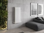 MEXEN - Aurora vykurovací rebrík/radiátor 1200 x 450 mm, 917 W, biela W212-1200-450-00-20