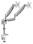 Eaton Tripp Lite DDR1732DAL stříbrná / Stolní rameno pro 2 monitory / 17-32" / VESA 100x100 mm / Nosnost 18 kg (DDR1732DAL)