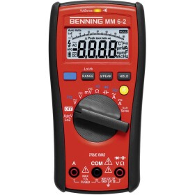 Benning MM 6-2 ručný multimeter, CAT III 1000 V, CAT IV 600 V, displej (counts) 6000, 044087; 044087