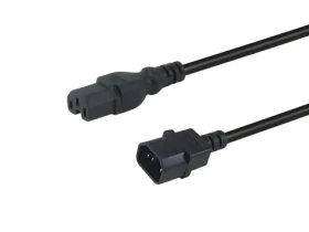 Equip 112170 C14-C15 černá / Napájecí kabel / 250 V / 10 A / 1,8 m (112170)