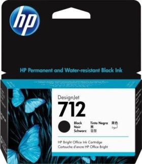 HP HP3ED70A Black Ink Cartridge Designjet T210,T230,T250,T630,T650 3ED68A