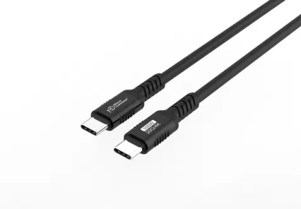 MicroConnect USB-C - USB-C Premium 5m čierna / Kábel USB-C / 5 m (MC-USB4-CC20LQ-5)