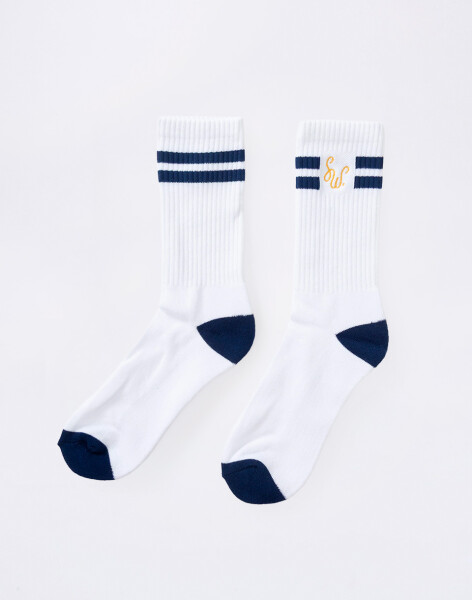 Service Works Monogram Socks White