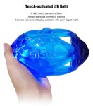 GiGwi Gigwi tpr rugby s dvomi LED
