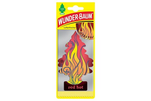 Wunder-Baum Osviežovač vzduchu/vôňa/stromček do auta - Red Hot (WB-18800)