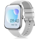 Niceboy Watch 3 strieborná / Chytré hodinky / 1.85 IPS / Bluetooth 5.0 / IP67 (watch-3-silver)