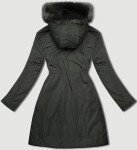 Armádna čierna obojstranná dámska prechodná bunda J Style (16M9159-136) odstíny zelené XL (42)