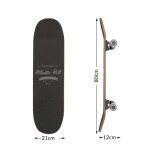 DEU Skateboard Atlantic Rift Grenade ABEC 9