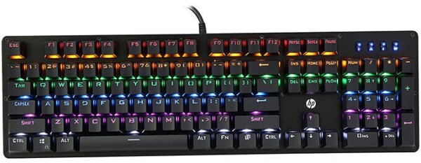HP HP GK100F Mechanical Gaming Keyboard RGB / USB / ENG