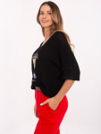 Jumper MI SW 2101.06 čierny jedna velikost