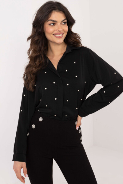 Košeľa s dlhým rukávom model 203328 Taliansko Moda universal