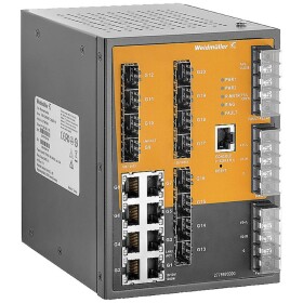 Weidmüller IE-SW-SL20M-8GT-12GESFP-HV priemyselný ethernetový switch 10 / 100 / 1000 MBit/s; 2778970000