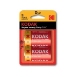 Kodak HEAVY DUTY zinkovo-chloridovej batérie D/2ks/blister (30946385)