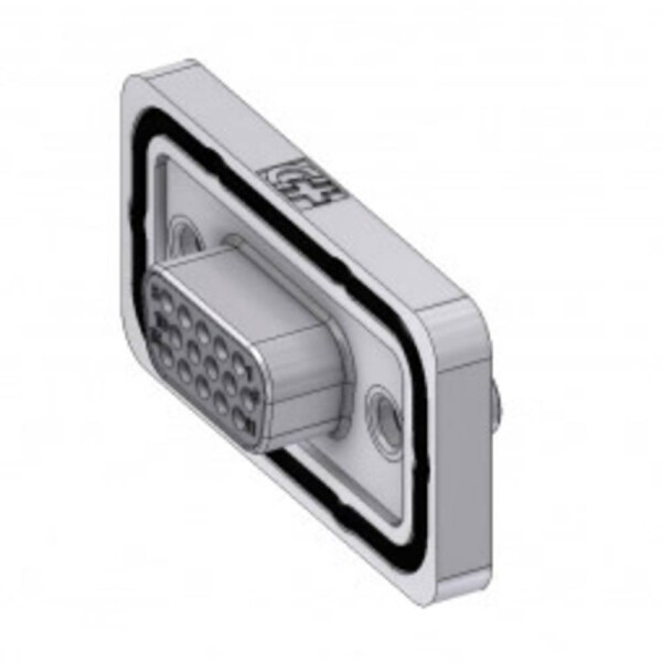 Deltron Connectors HD-DWM15SZ/2M85UN D-SUB zásuvka 180 ° Pólov: 15 spájkovaný 1 ks; HD-DWM15SZ/2M85UN