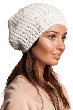 Model 15106554 Baret ecru - BeWear Velikost: EU UNI