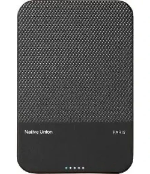 Native Union (Re) Classic Magnetic Power Bank Qi2 čierna / Powerbanka / 15W / 10000 mAh (PB-10KMS-BLK)