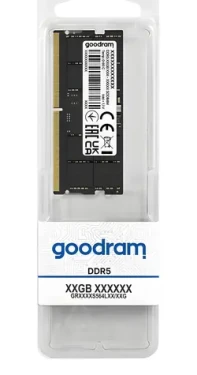 Goodram 32GB (1x32GB) 5600MHz / Operačná pamäť / DDR5 / SO-DIMM / CL46 / 1.1V (GR5600S564L46/32G)