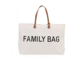 Childhome Family Bag White / Cestovná taška / 55 x 40 x 18 cm (CWFBWH)