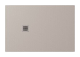 POLYSAN - TRENECA sprchová vanička z liateho mramoru s možnosťou úpravy rozmeru 120x80cm, béžová matná 84302.81