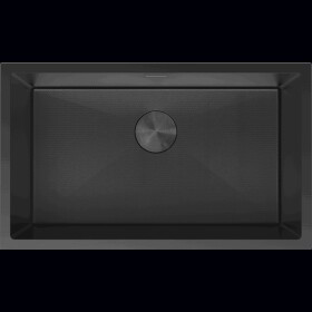 MEXEN - Trixo oceľový drez 1-bowl 750 x 440 mm, čierna HC 6415751000-70HC