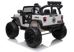 Mamido Elektrické autíčko Jeep Brothers biele 24V 2x200W