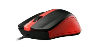 C-tech WM-01 červená / Optická myš / 1200 dpi / USB (WM-01R)