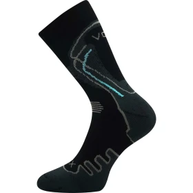 VOXX Ponožky Limit III black 3 páry 35-38 116546