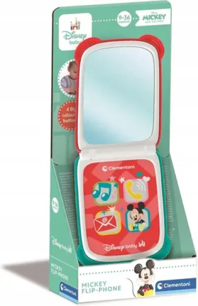 Clementoni BABY Mickeyho skladacie Smartphone