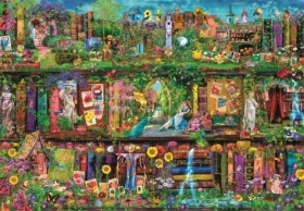 Clementoni PUZZLE Záhradná polica