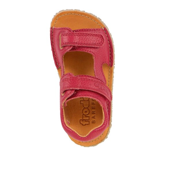 Dievčenské barefoot sandále FLEXI MINI Red Froddo G3150270-7 - 34
