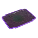 Omega ICE BOX / Podstavec pod notebook 10 - 17" / 14cm ventilátor / 2x USB Port / fialový (OMNCPIV)